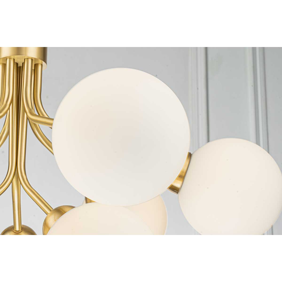 Подвесная люстра Belfast Bryson L-8130-6+3 BR GL 4