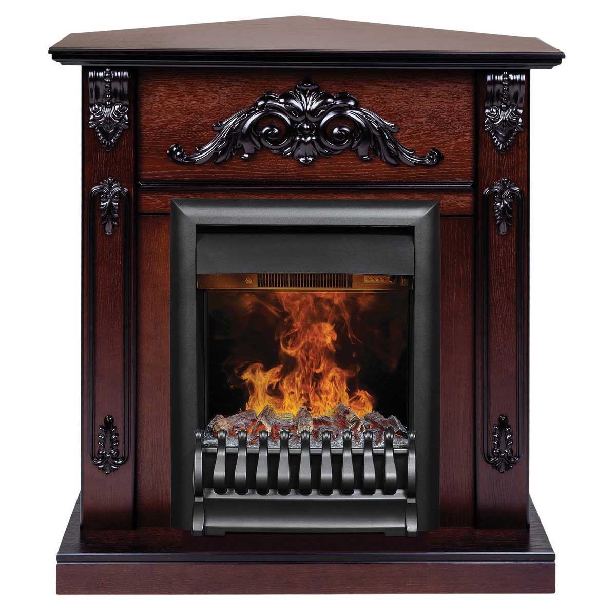 Электрокамин Realflame Anita Corner AO с очагом 3D Oregan 343021