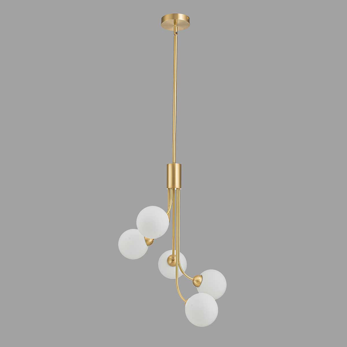 Подвесной светильник Belfast Bryson L-8130-5A BR GL 1