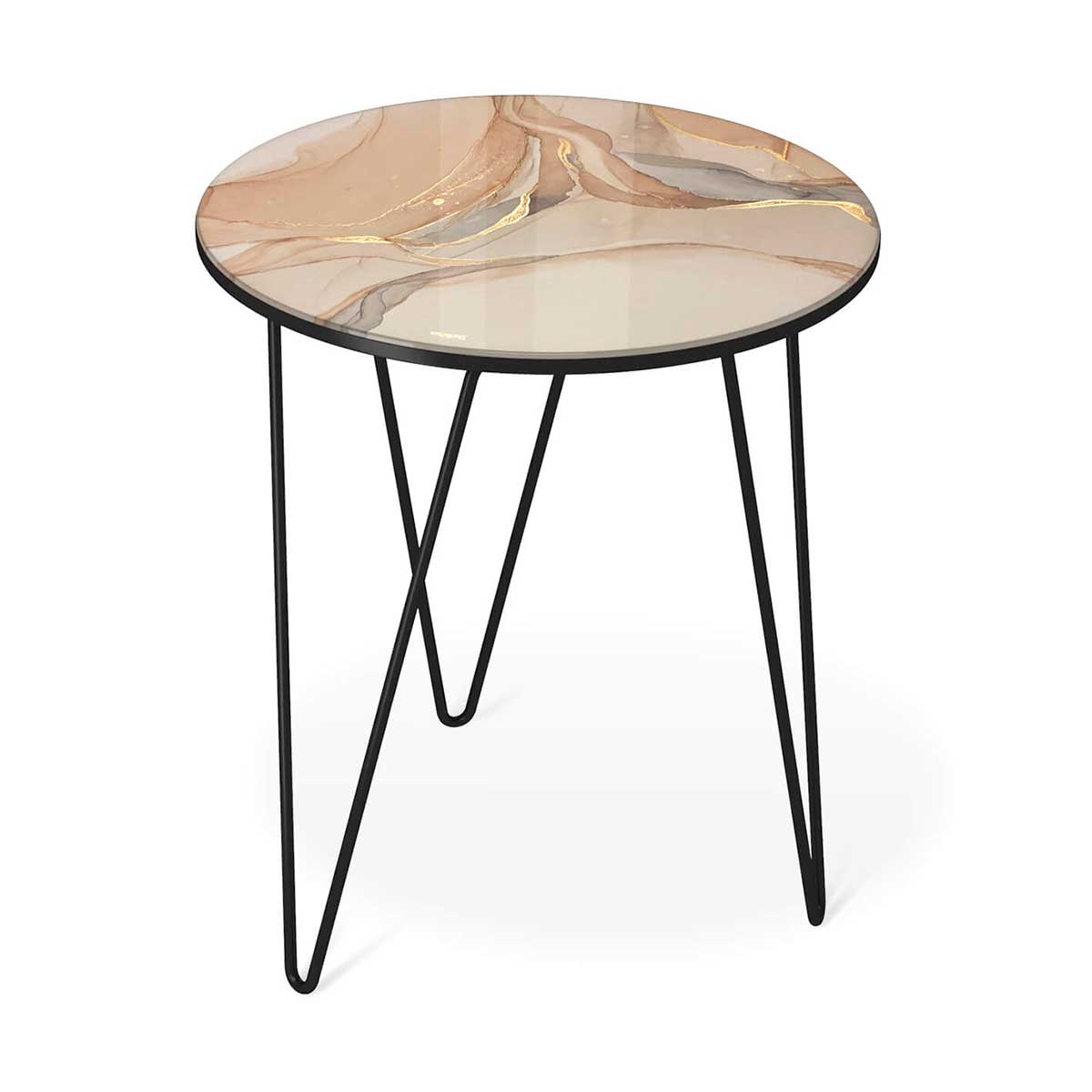 Журнальный стол Sheffilton SHT-CT27 дымчатый топаз/черный муар 4007482112