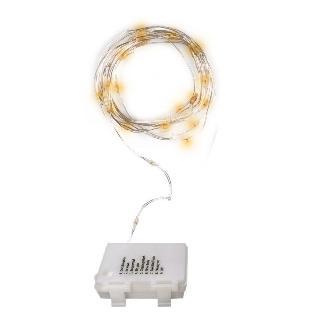 Светодиодная гирлянда ФАZA роса жёлтая DC-G03-50Y