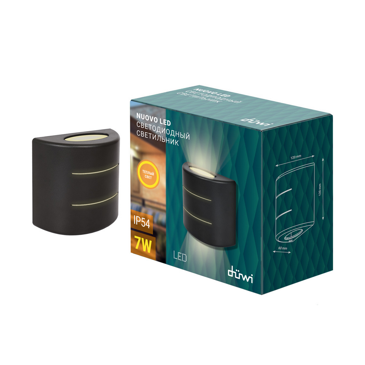 Уличный настенный светодиодный светильник Duwi Nuovo LED 24289 5 1