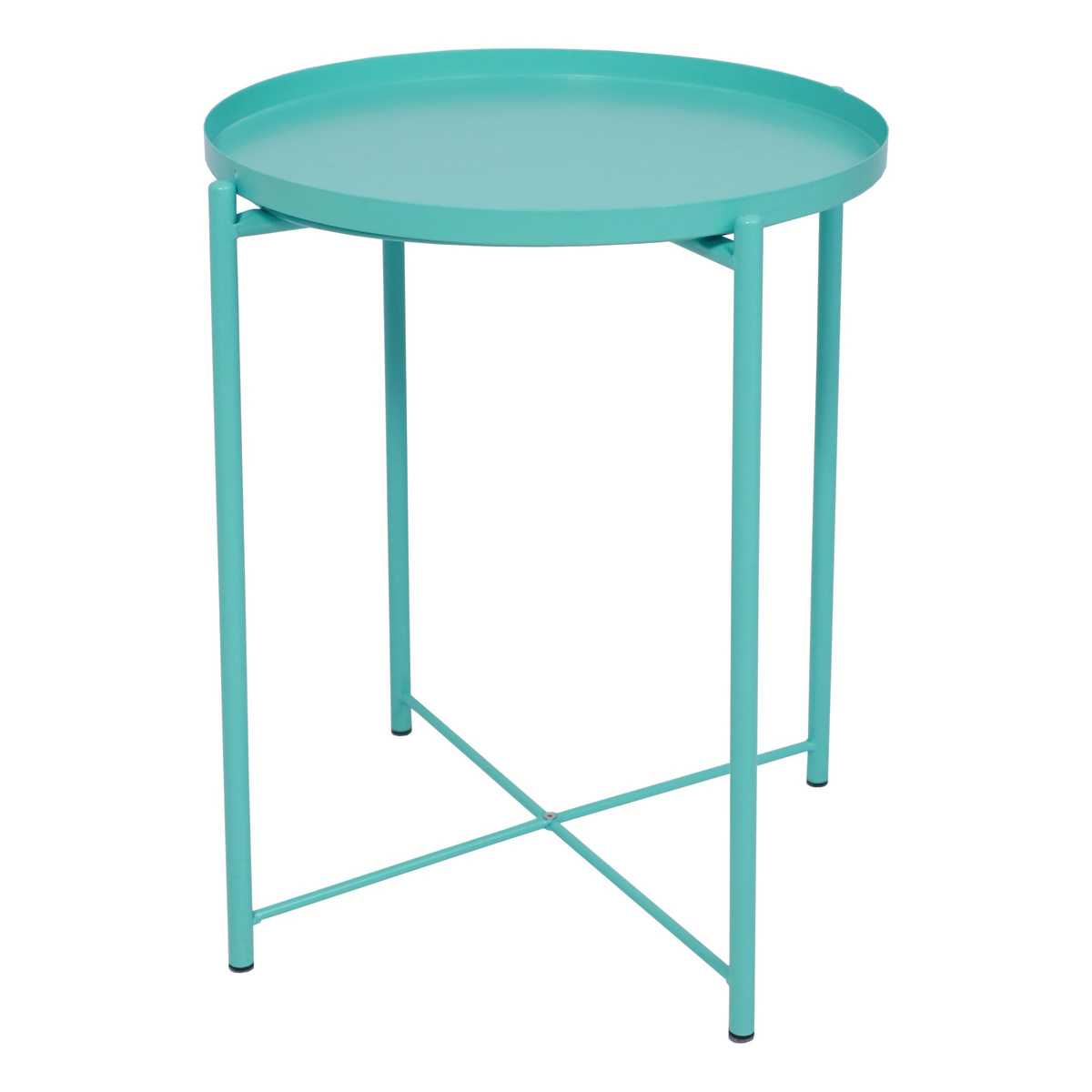 Журнальный стол AksHome Trick зеленый, d 420*520 91083