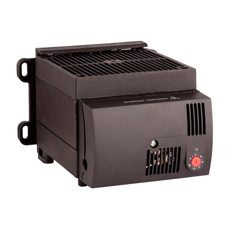 Обогреватель в изолирующем корпусе с вентилятором и термостатом 1000Вт, 230В EKF PROxima HFT1000C