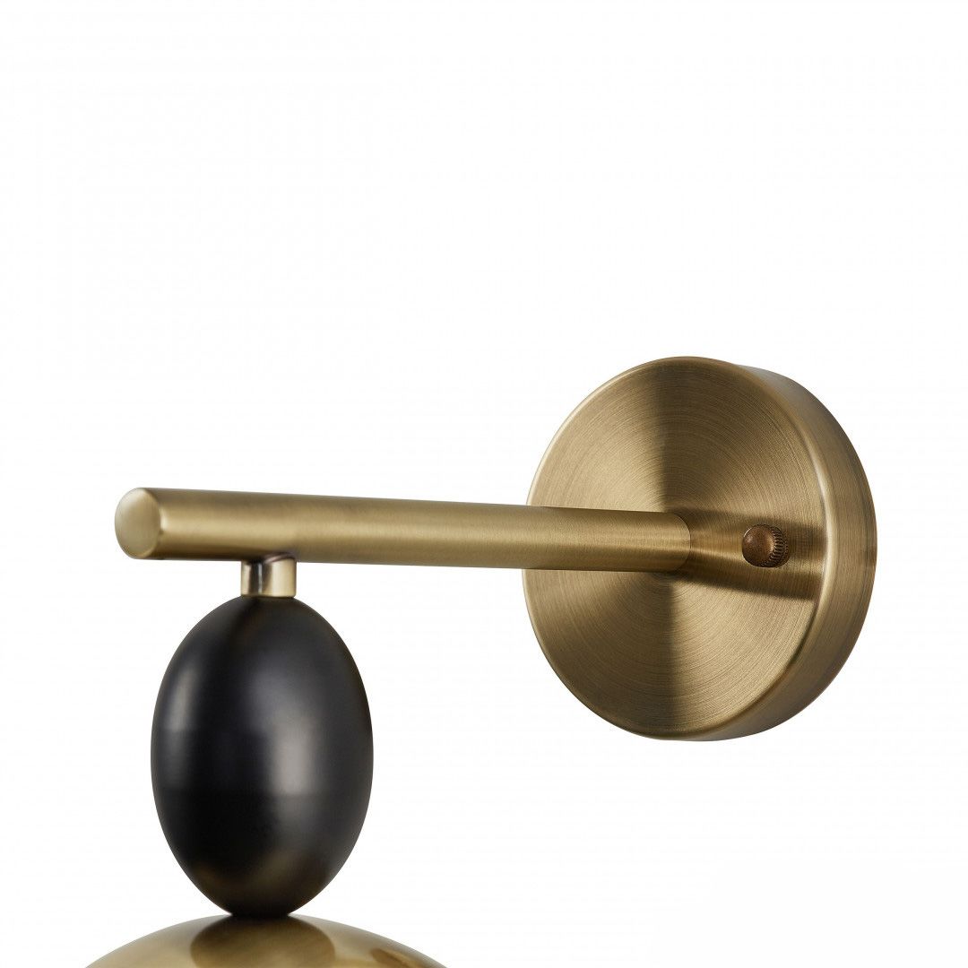 Бра Arte Milano Neapolis71307 271307/1B BK/GD 2