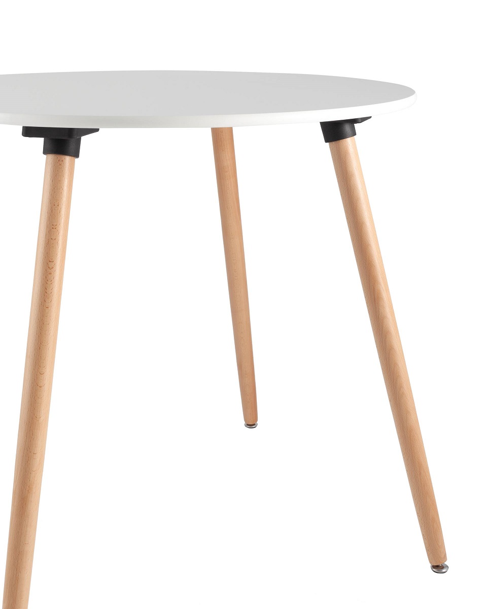 Кухонный стол Stool Group Oslo Round WT D80 белый УТ000000982 2