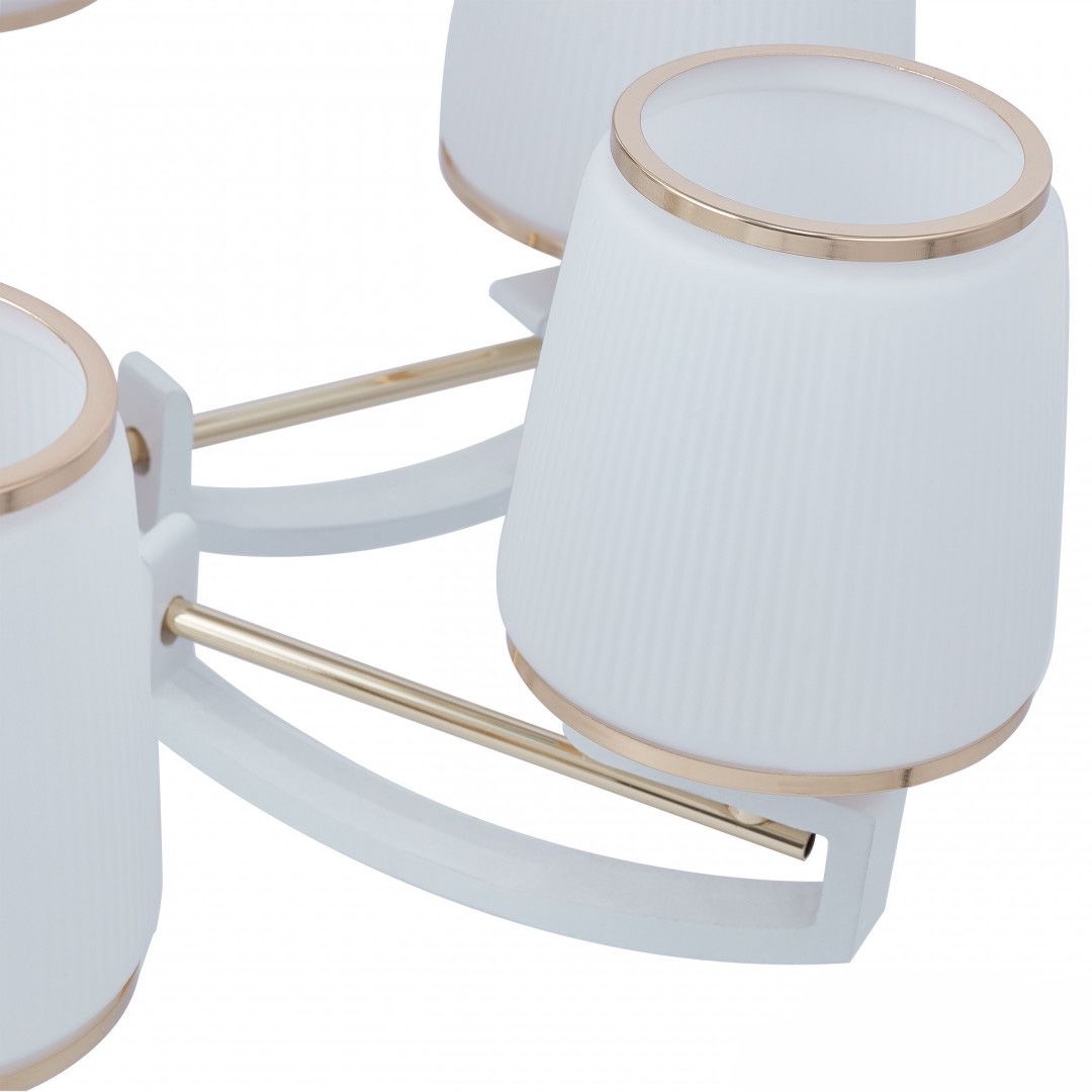 Подвесная люстра Arte Milano Florentia-2457 302457/8 Wh/Gd 1