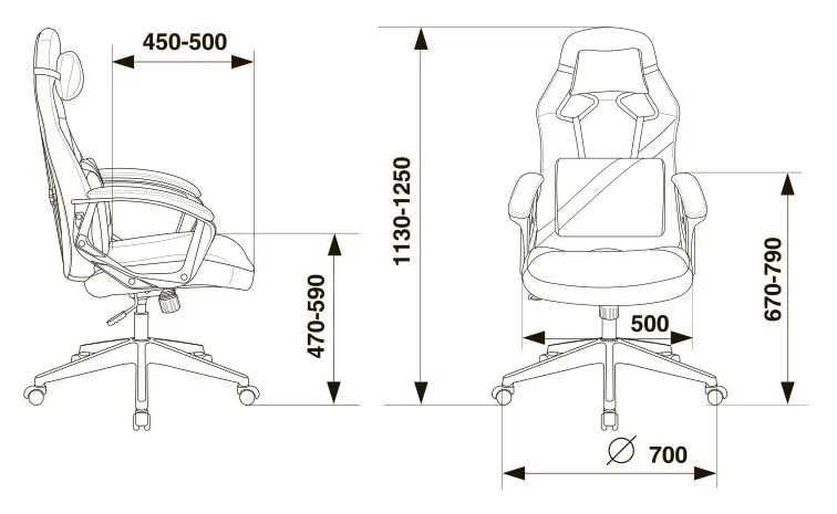 Игровое кресло Zombie Defender Red 1