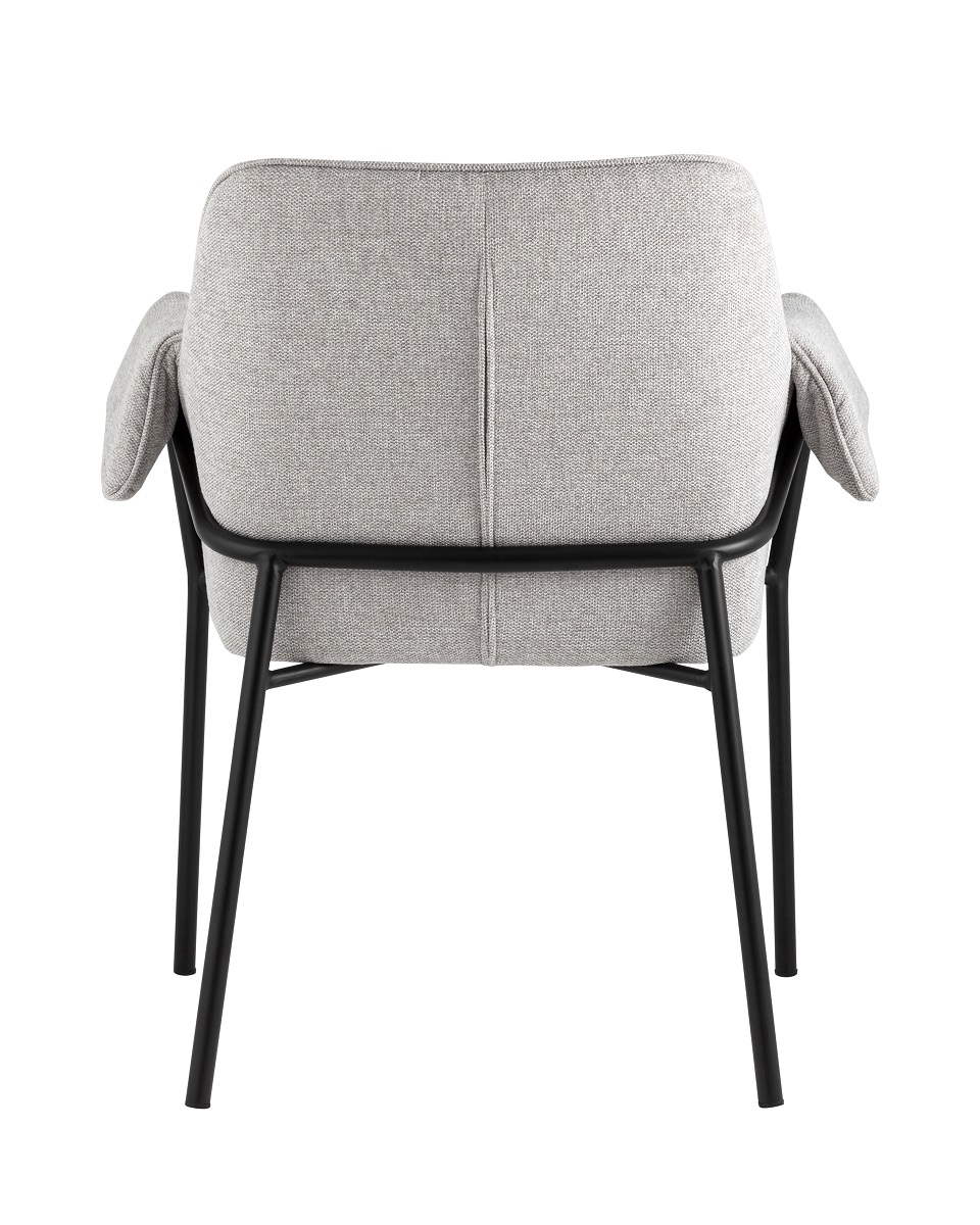 Кресло Stool Group Бесс рогожка светло-серый FDC9469P BEL-40 4