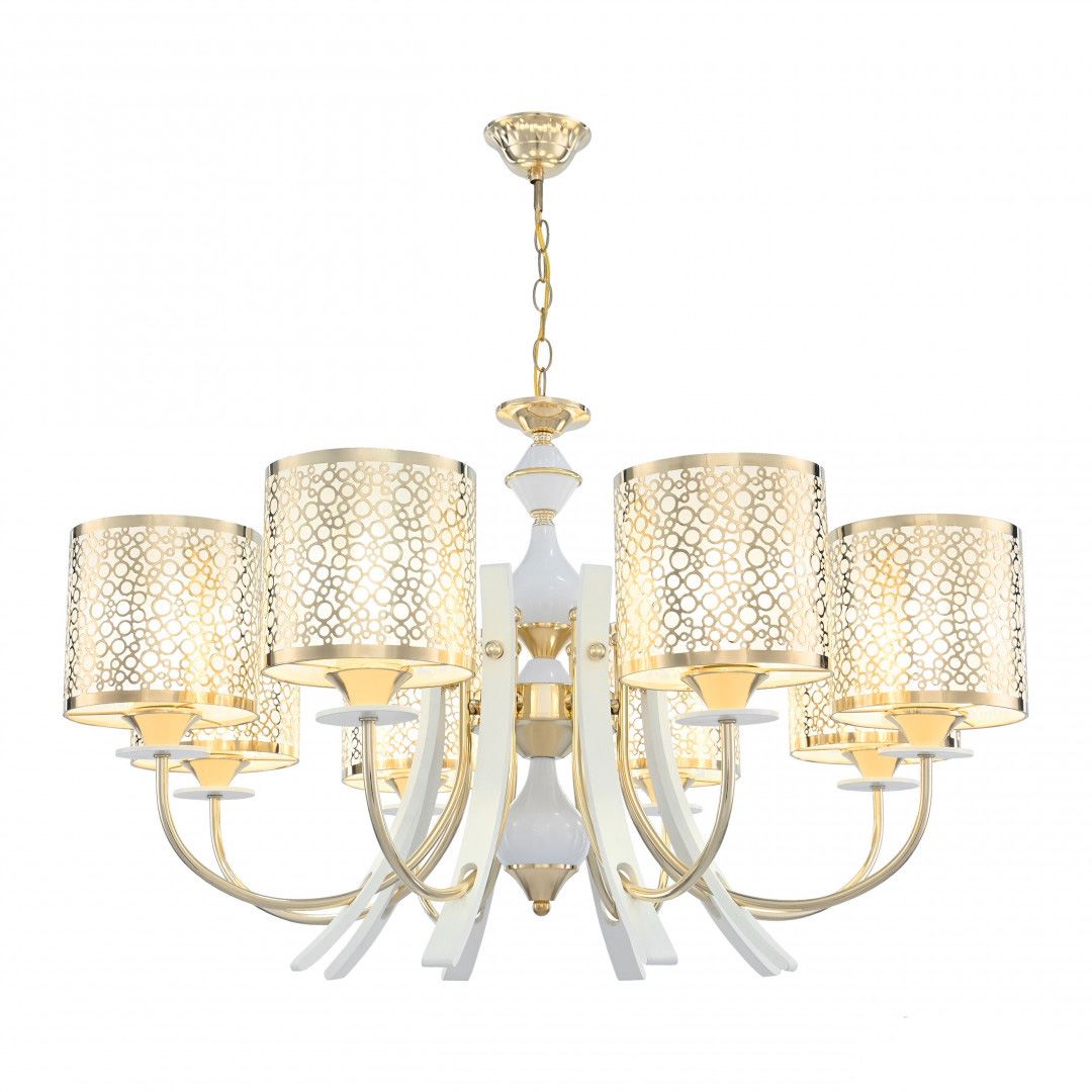 Подвесная люстра Arte Milano Florentia-6067 306067/8 Wh/Gd 4