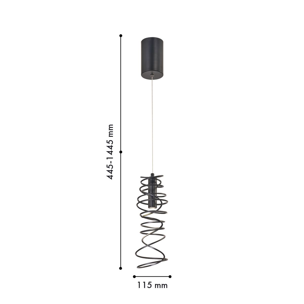 Подвесной светодиодный светильник Favourite Fontes 4555-1P 1