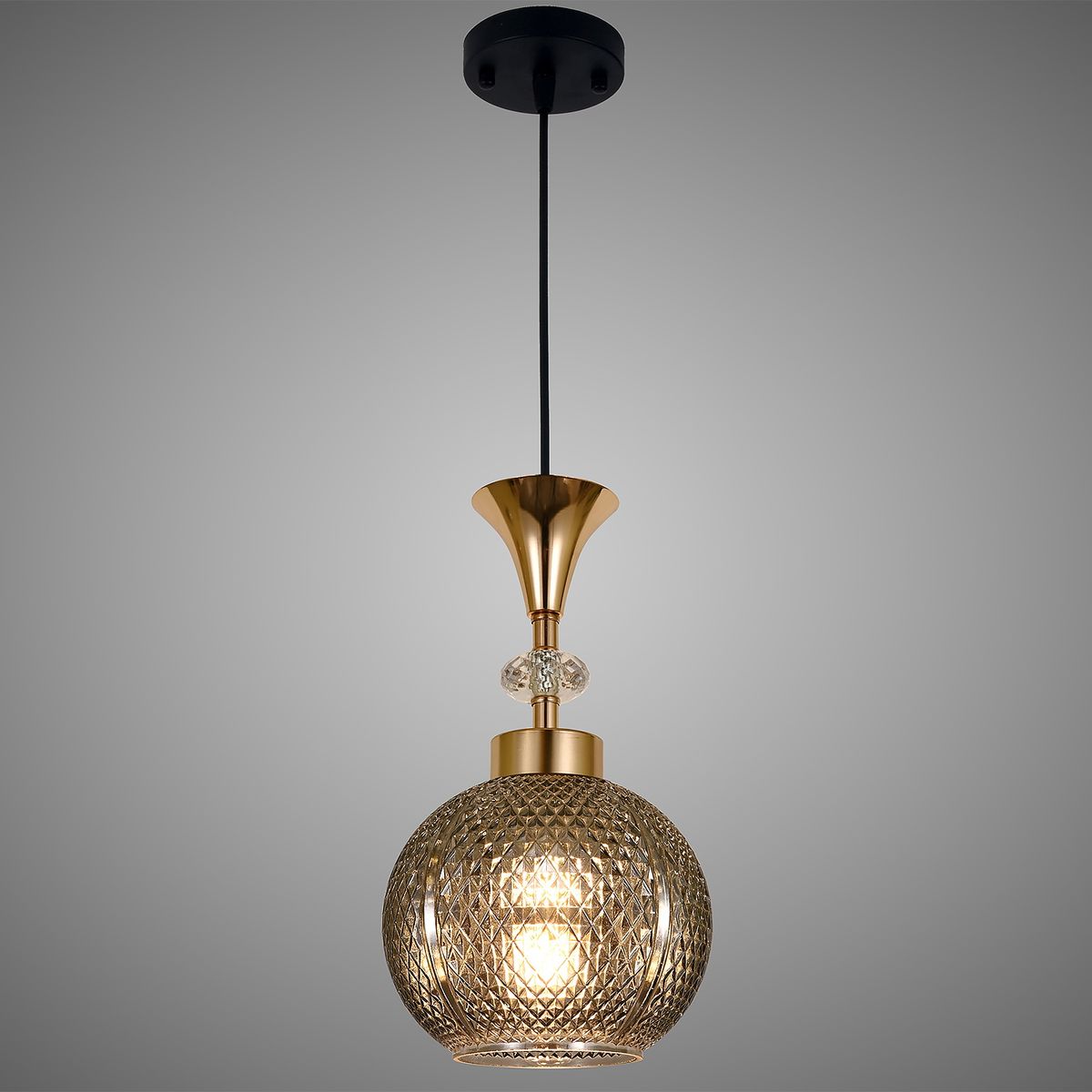 Подвесной светильник Reluce 02001-0.9-01 Smoke 2