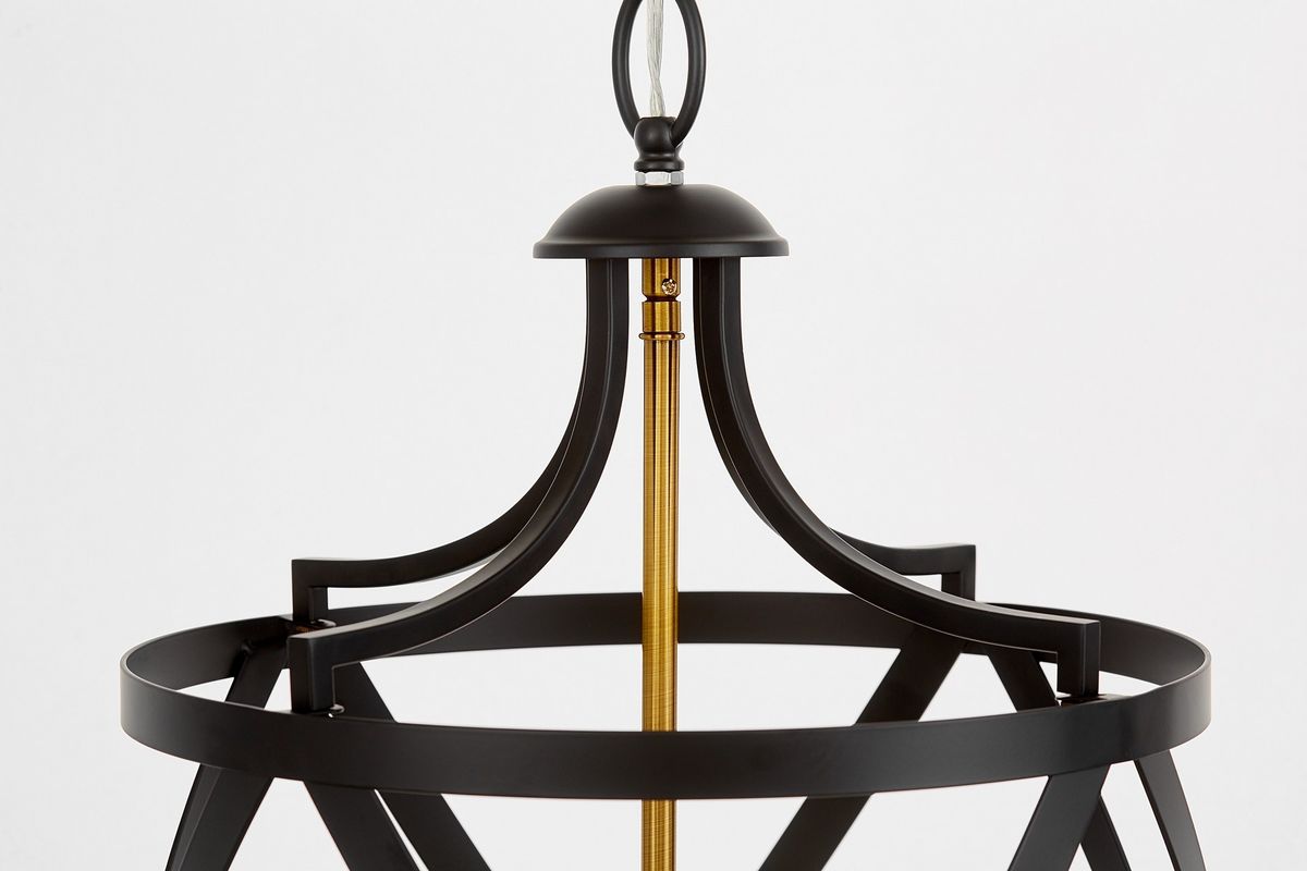 Потолочная люстра Lumina Deco Astila LDP 1242-4 BK+MD 1