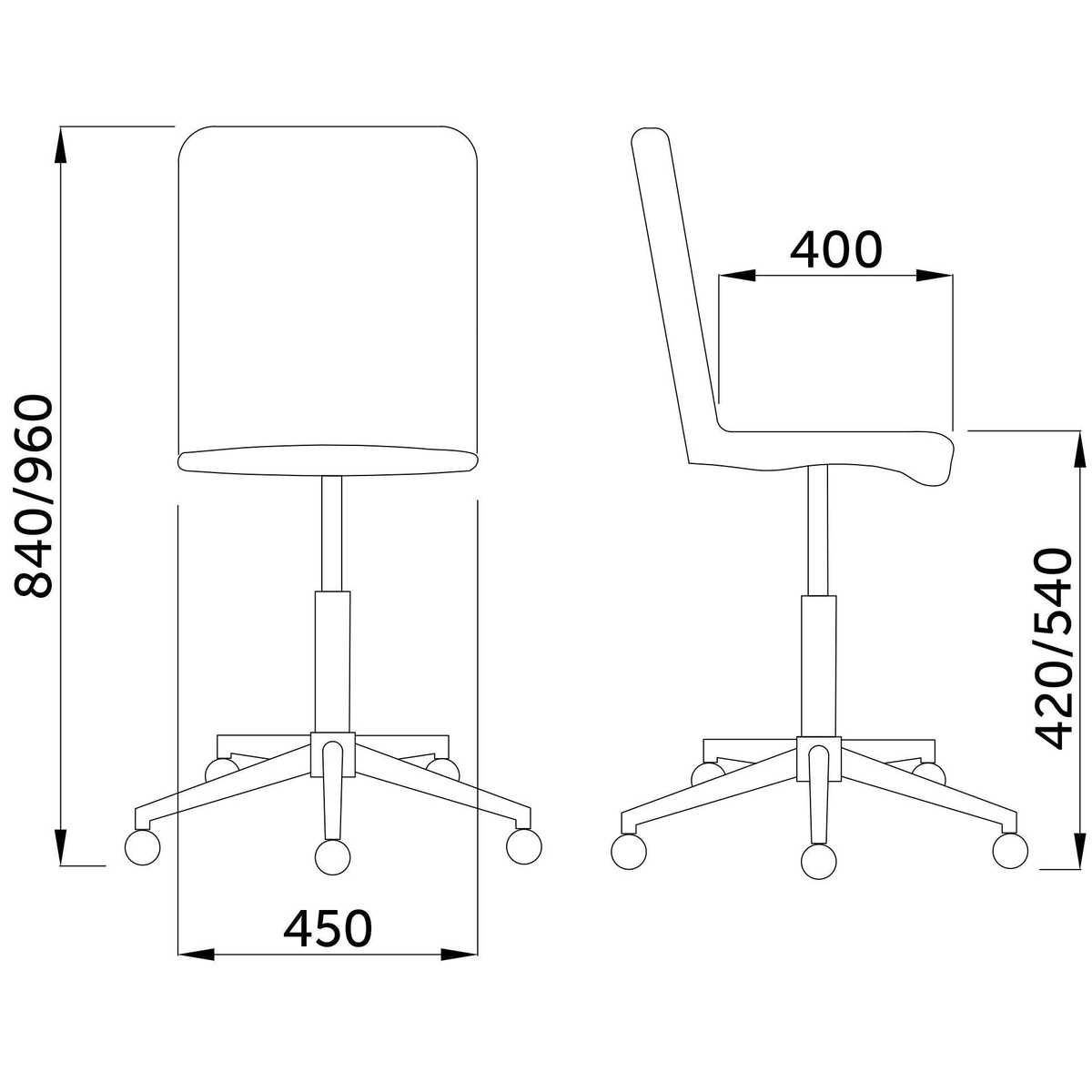 Поворотное кресло AksHome Fiji серый, ткань 70501 1