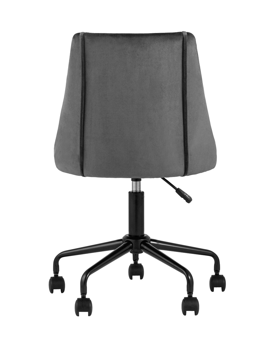 Поворотное кресло Stool Group Сиана велюр серый CIAN GREY 3