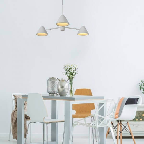 Подвесная светодиодная люстра Lucide Devon 20415/15/31 изображение 3 Подвесная светодиодная люстра Lucide Devon 20415/15/31 Фото № 3