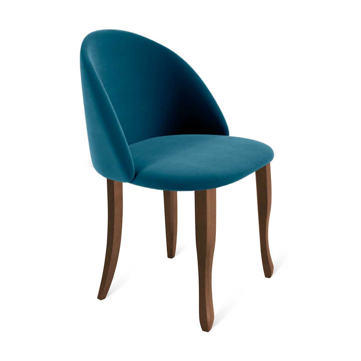 Стул Sheffilton SHT-ST35/S122 тихий океан/темный орех/черный муар 9004543202