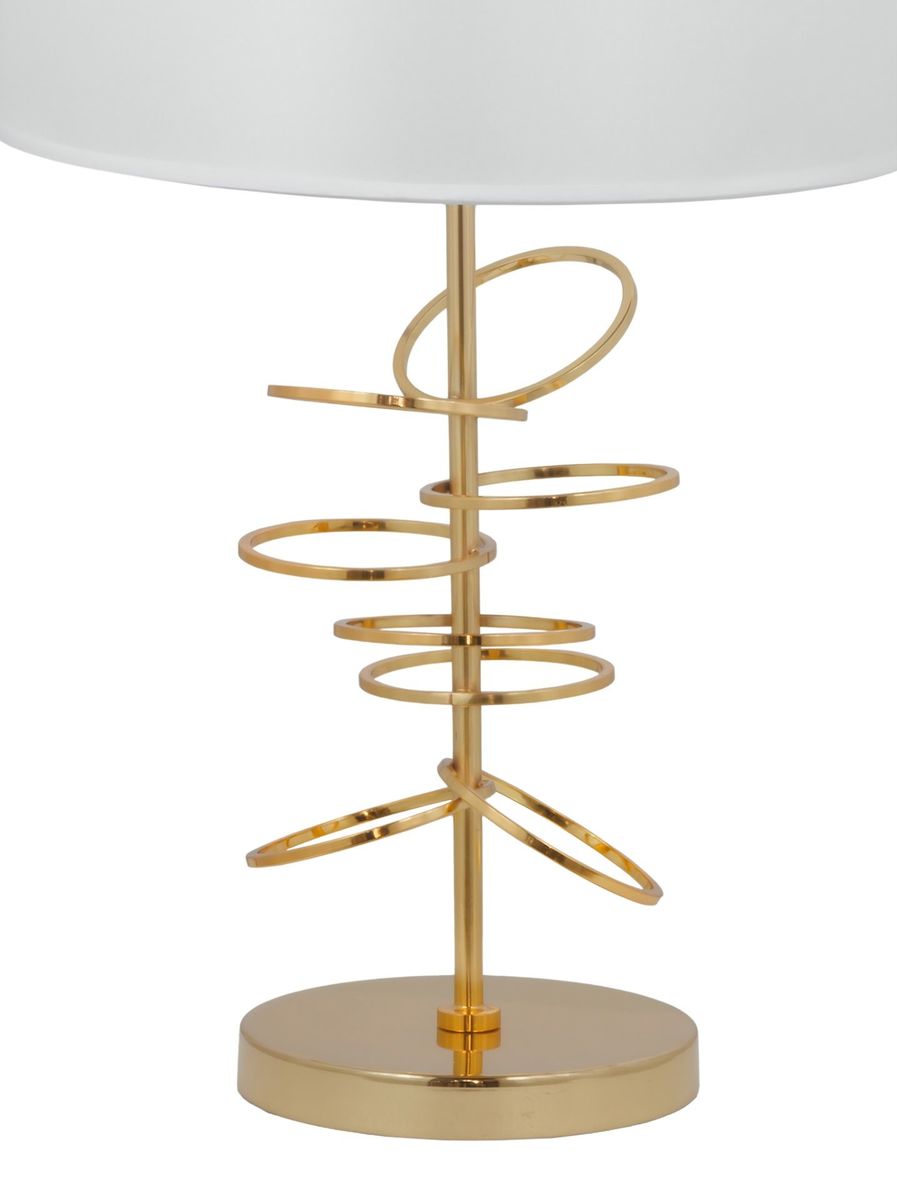 Настольная лампа Lumina Deco Molari LDT 5530 F.GD+WT 1