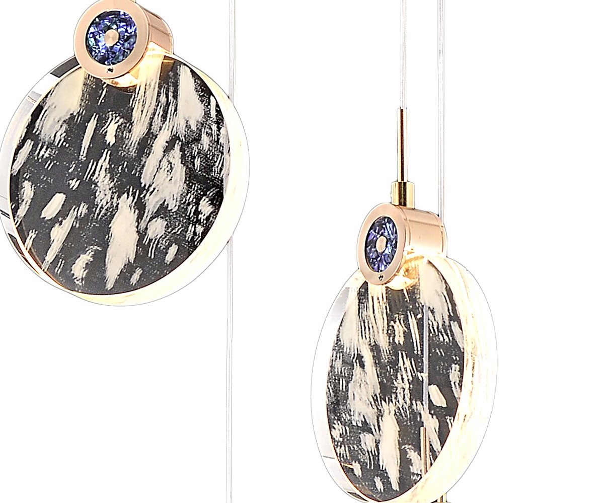 Подвесная светодиодная люстра Kink Light Викси 07857-6A,33 1