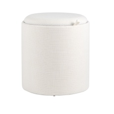 Пуф с ящиком Stool Group Хюгге S рогожка белая 19B260LSP YX1828-1