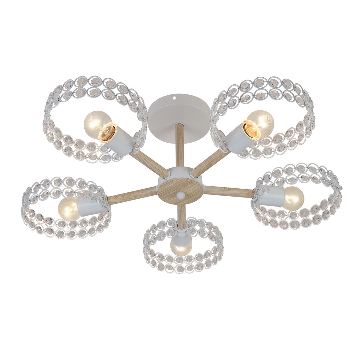 Потолочная люстра Escada Banjo 679/5P White 4