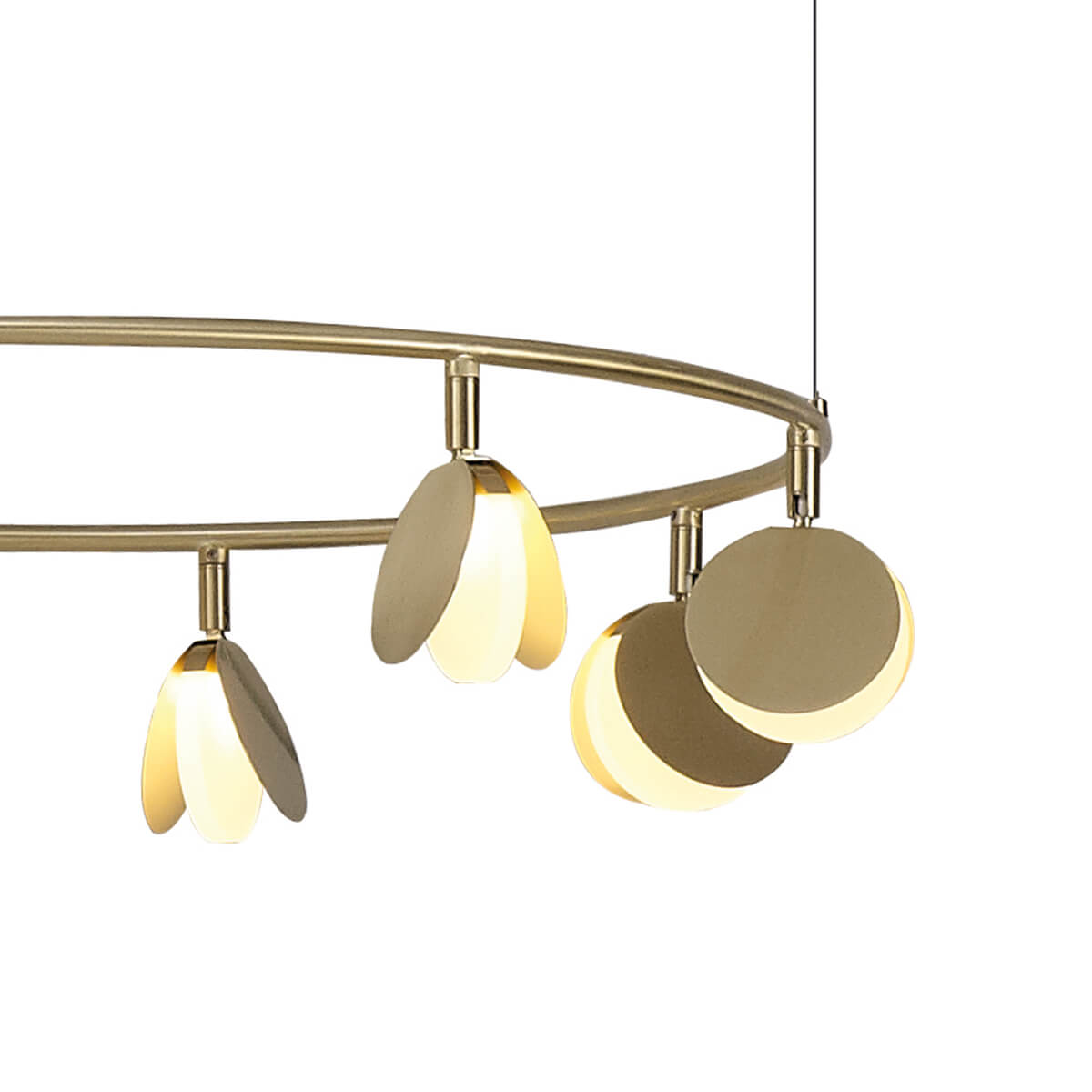 Подвесная светодиодная люстра Mantra Shell 7261 1