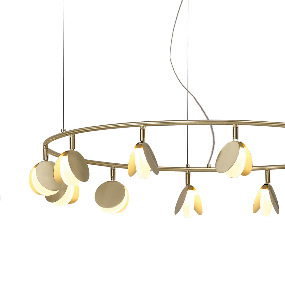 Подвесная светодиодная люстра Mantra Shell 7355 4