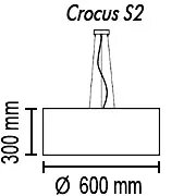 Подвесной светильник TopDecor Crocus Glade S2 01 04sat 1