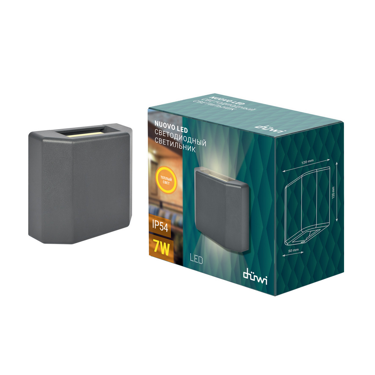 Уличный настенный светодиодный светильник Duwi Nuovo LED 24279 6 1