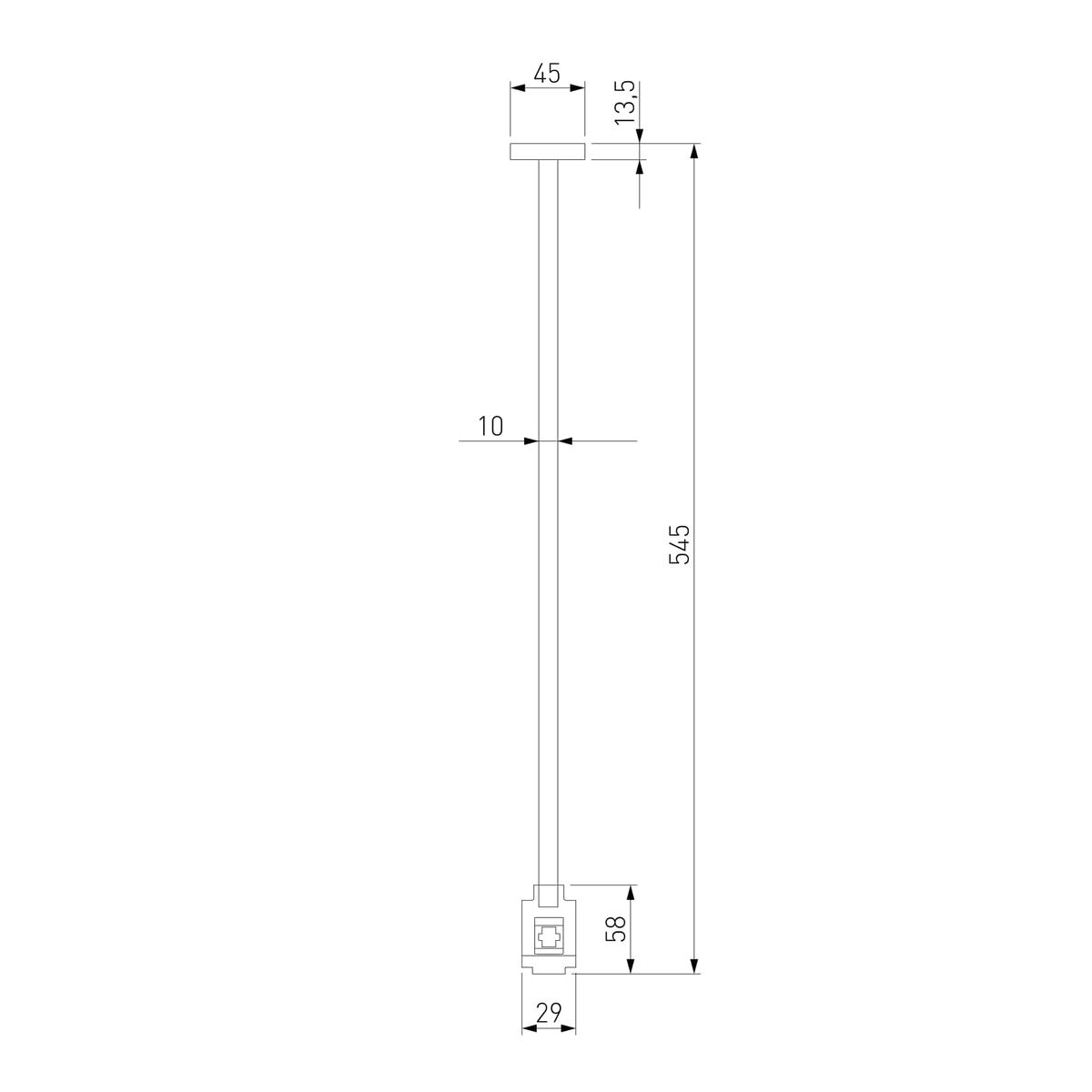 Декоративная стойка Elektrostandard Esthetic Magnetic 85149/00 a065445 4