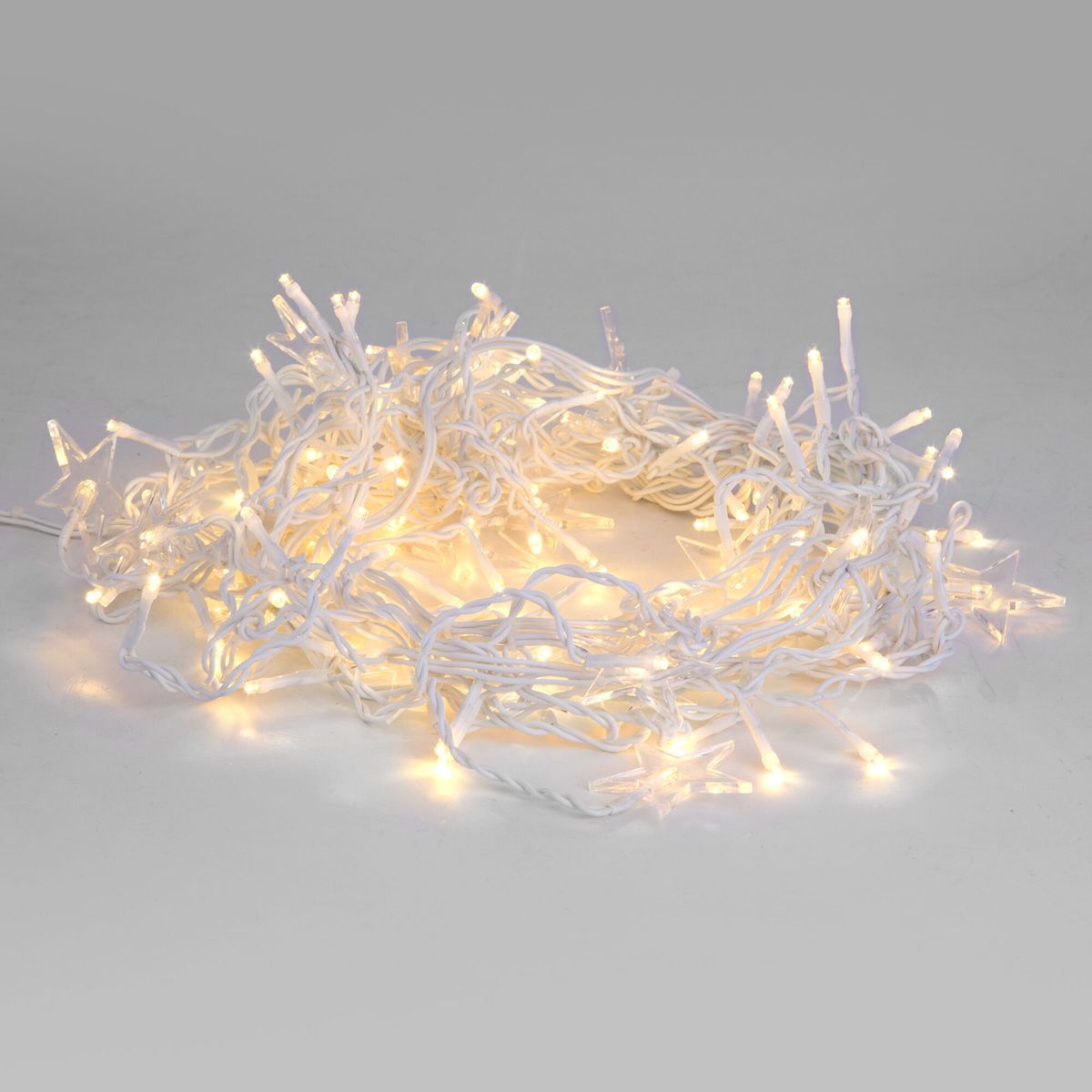 Уличная светодиодная гирлянда Eurosvet бахрома 230V 100-102 теплый белый 3