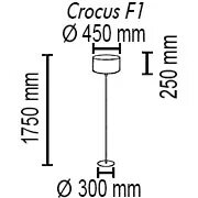 Торшер TopDecor Crocus Glade F1 01 01g 1