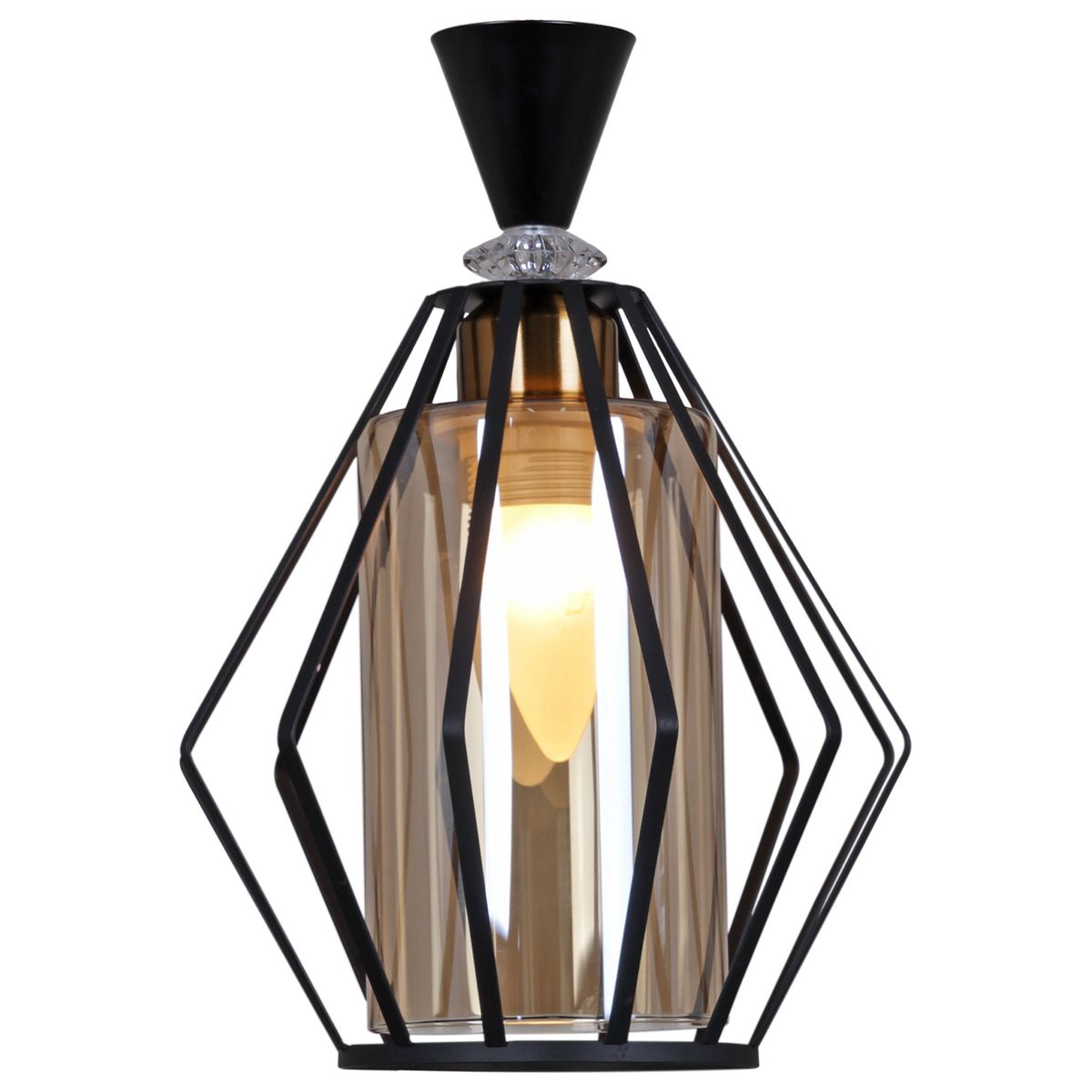 Подвесная люстра Reluce 00305-0.9-03 BK+WH 1