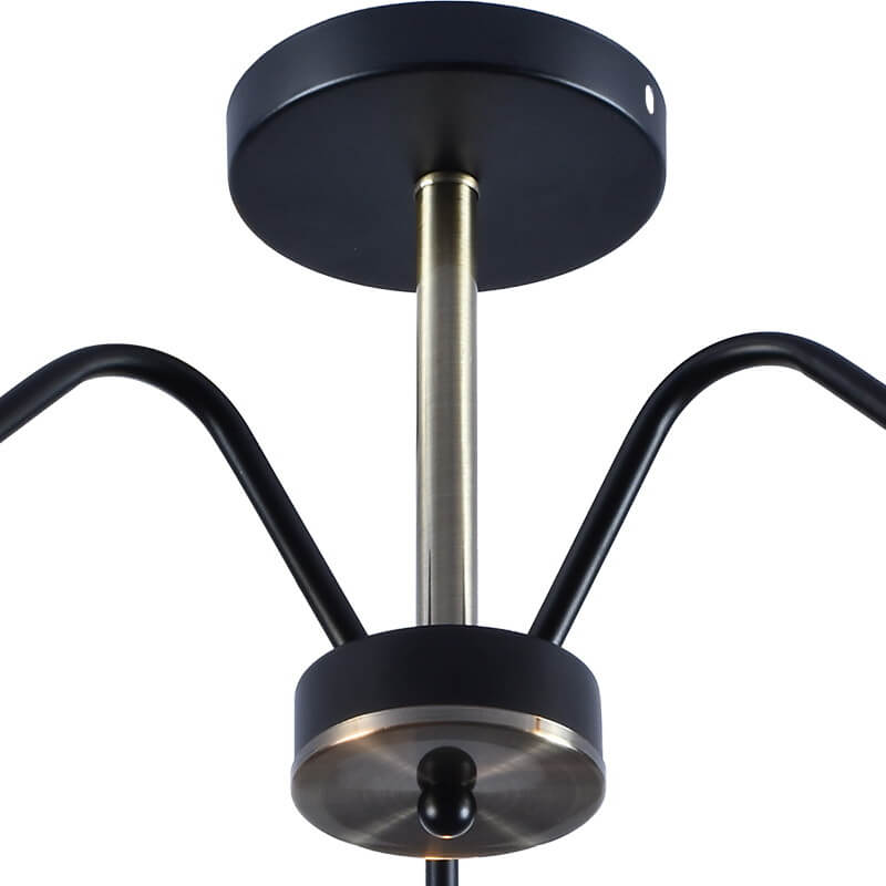 Потолочная люстра Reluce 01233-0.3-03 BK+AB 2