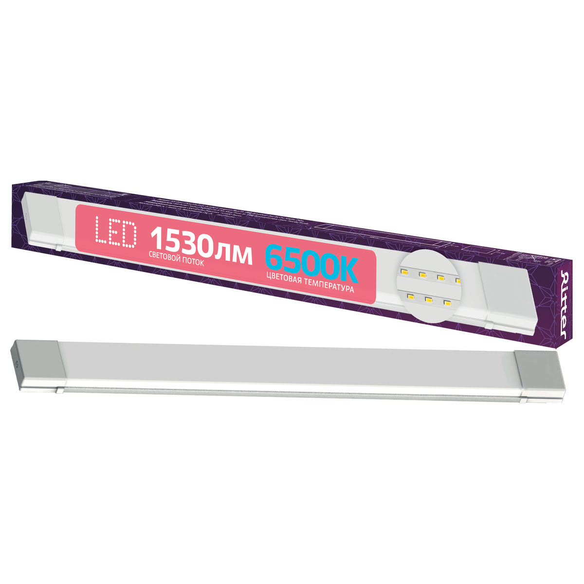 Линейный светодиодный светильник Ritter DPO02-18-6K-OPAL 56153 8 1