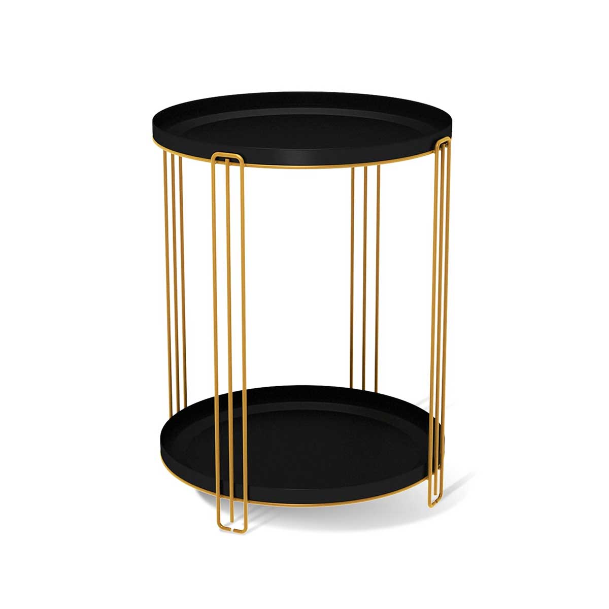 Журнальный стол Sheffilton SHT-CT31 золото/черный муар 3097499202