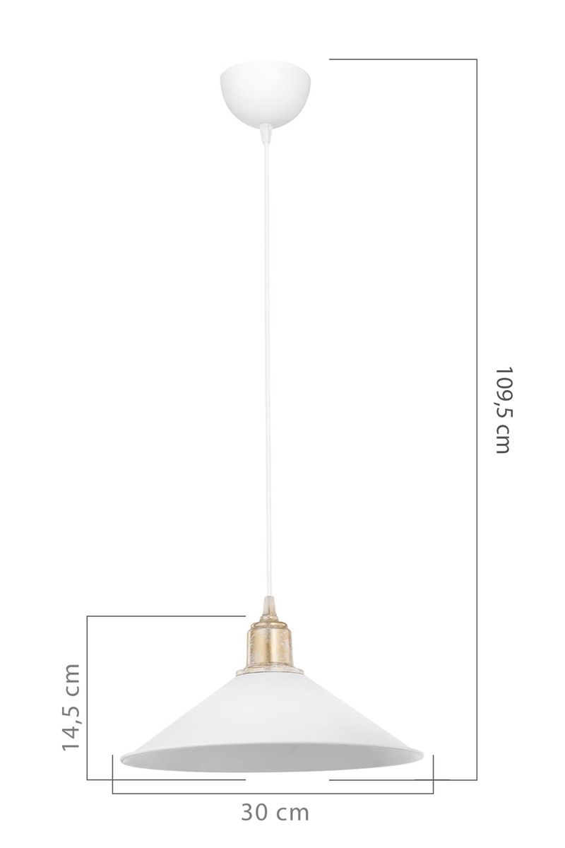 Подвесной светильник Toplight Delilah TL1606H-01WH 2