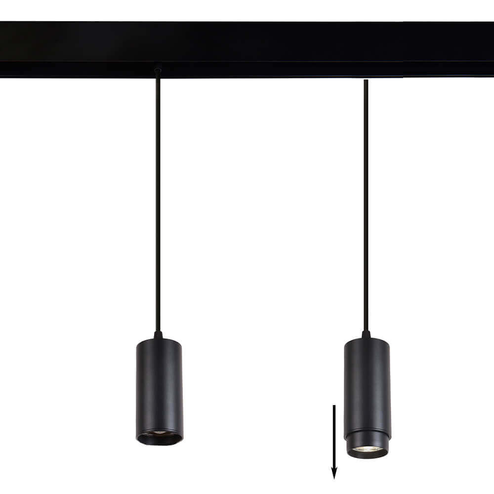 Трековый светодиодный светильник Crystal Lux Space CLT 0.33 016 7W BL 4000K 2