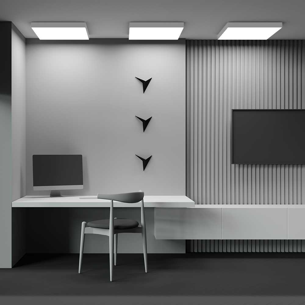 Потолочный светодиодный светильник Maytoni Zon C032CL-90W3K-SQ-W 3