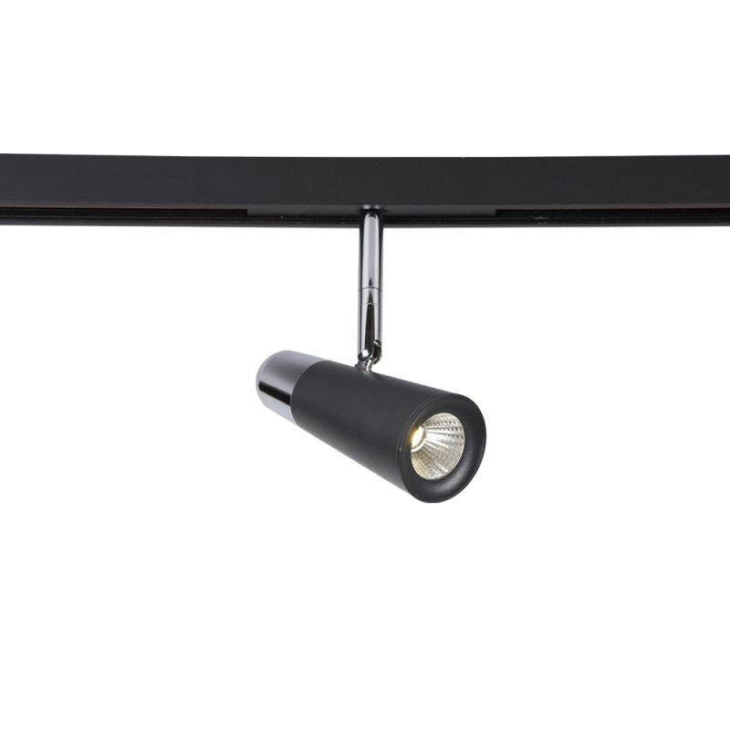 Трековый светодиодный светильник для магнитного шинопровода Crystal Lux Space CLT 0.33 006 12W BL-CH 4000K 2