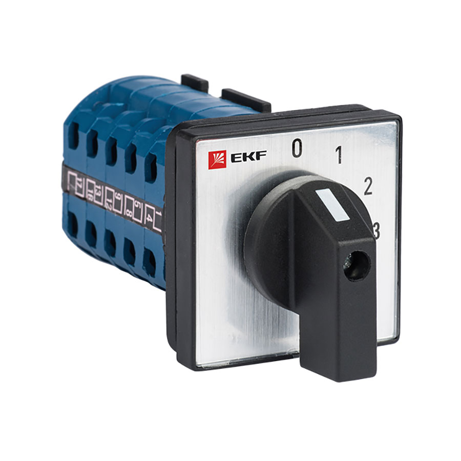 Переключатель кулачковый ПК-1-102 25А 2P «0-1-2-3» EKF PROxima pk-1-102-25