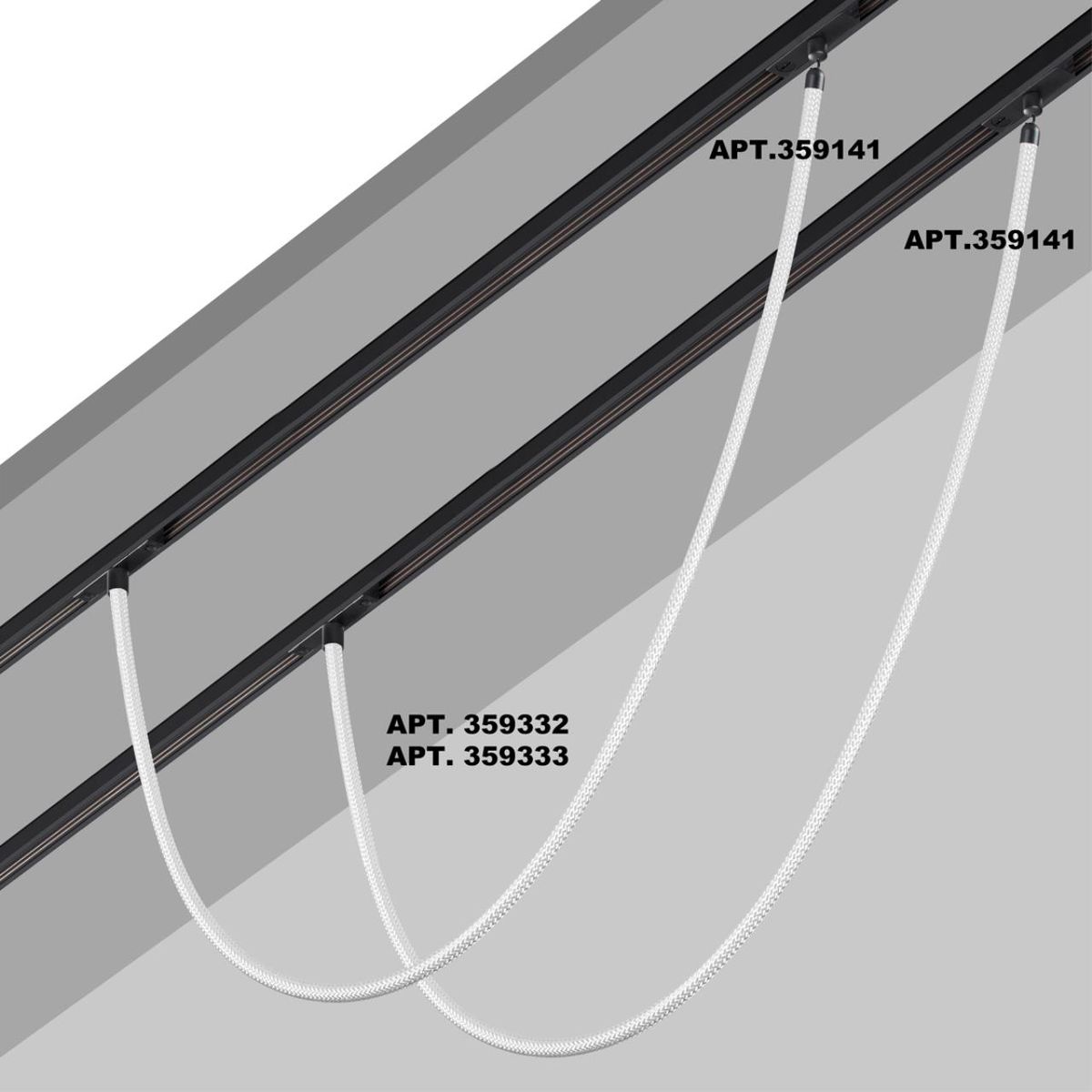Трековый светодиодный светильник Novotech Ramo Konst 359332 4