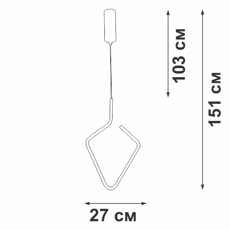Подвесной светодиодный светильник Vitaluce V4608-0/1S изображение 3 Подвесной светодиодный светильник Vitaluce V4608-0/1S Фото № 3