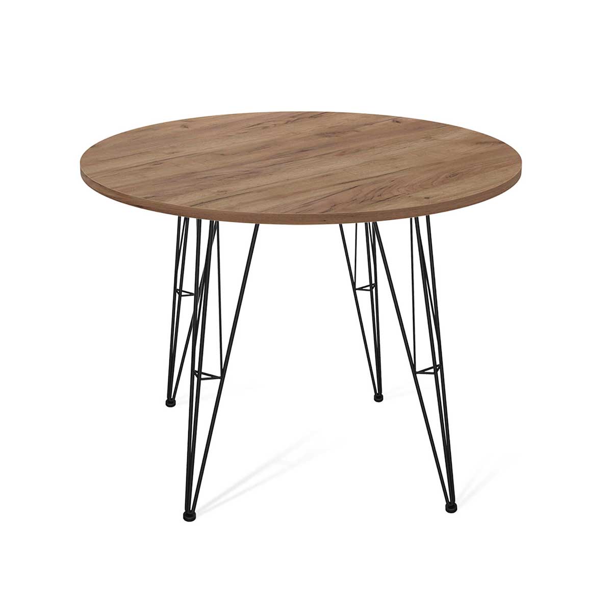 Кухонный стол Sheffilton SHT-TU10/90 ЛДСП черный муар/дуб галифакс табак 1512599901