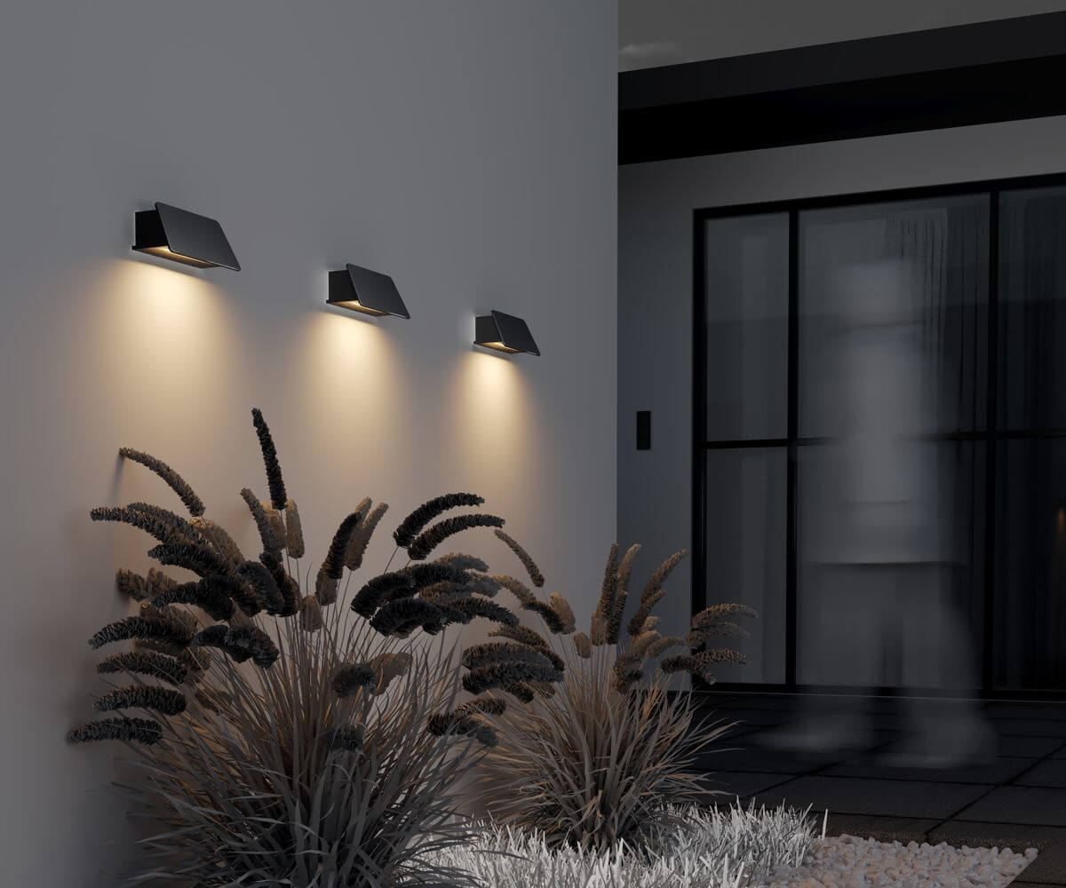 Уличный настенный светодиодный светильник Maytoni Trupp O429WL-L6GF3K 1