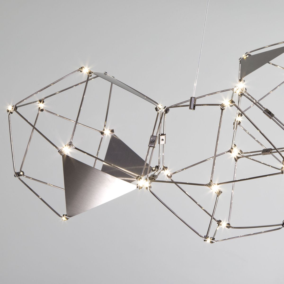 Подвесной светодиодный светильник Eurosvet Uma 90368/5 черный жемчуг 3