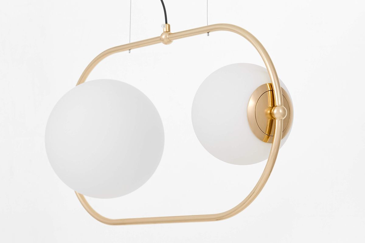 Подвесная люстра Lumina Deco Panari LDP 1210-2-PR GD 1