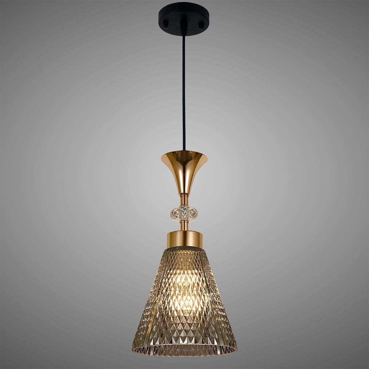 Подвесной светильник Reluce 02005-0.9-01 Smoke 2