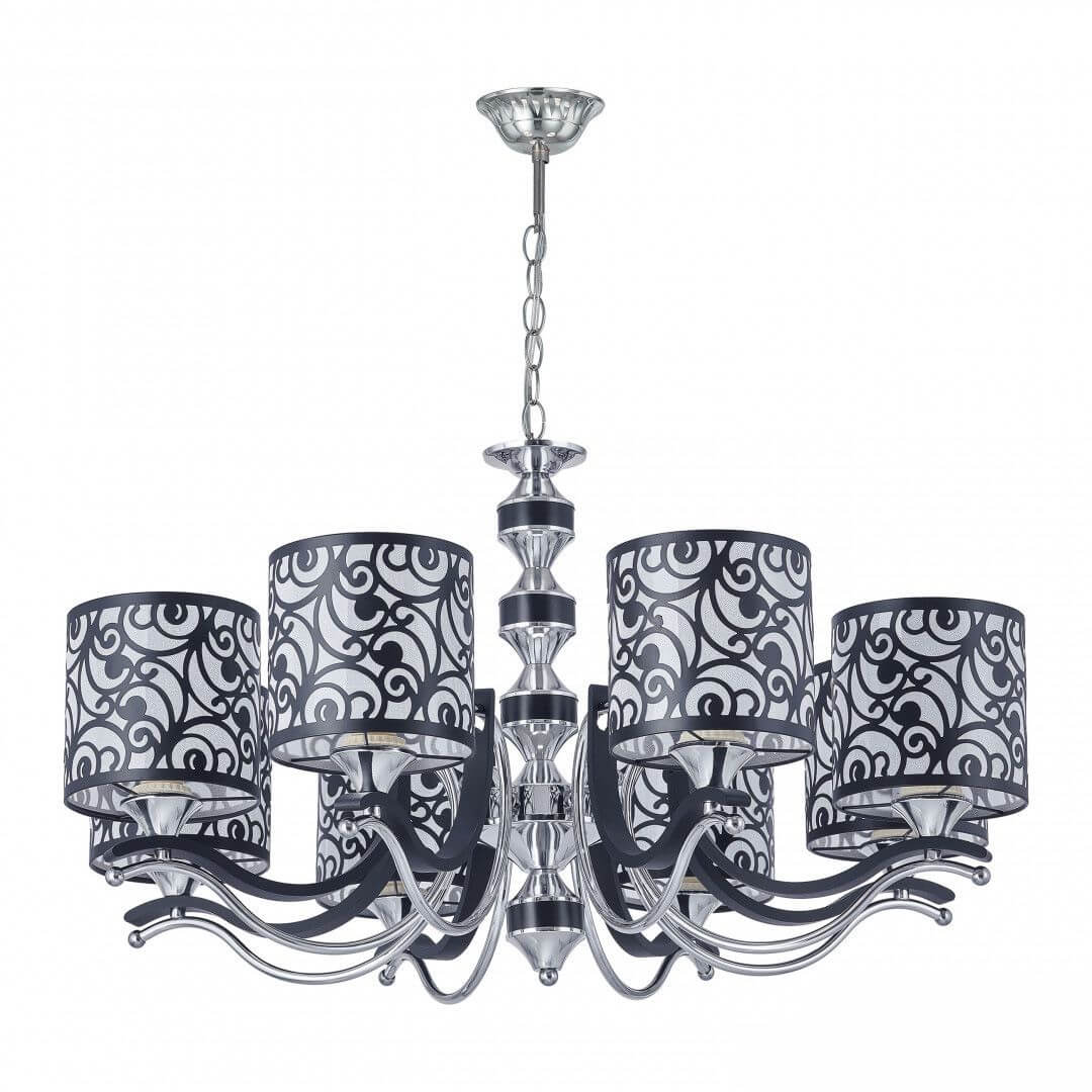 Подвесная люстра Arte Milano Florentia-4957 304957/8 Bk/Ni