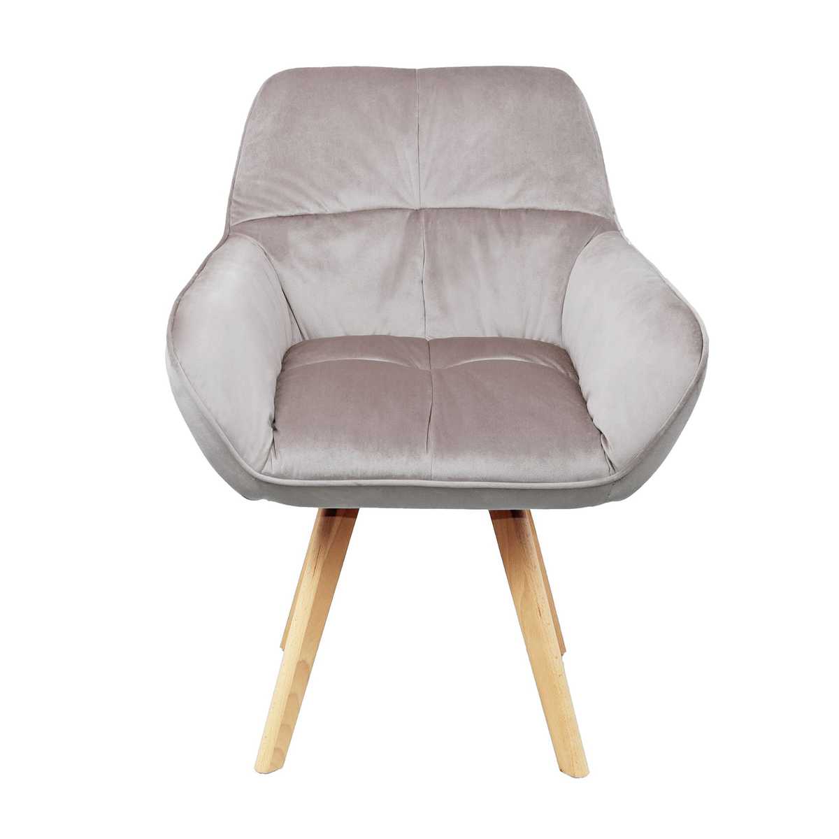 Кресло AksHome Soft пыльная роза, велюр 77325 4